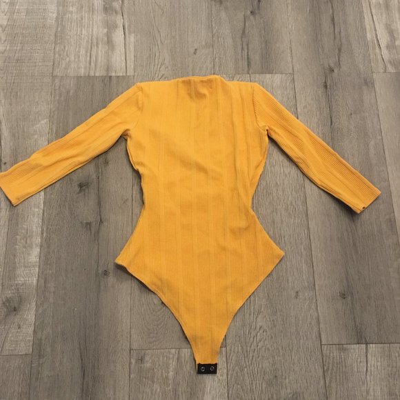Mara Hoffman Yellow Bodysuit - Picture 3 of 4